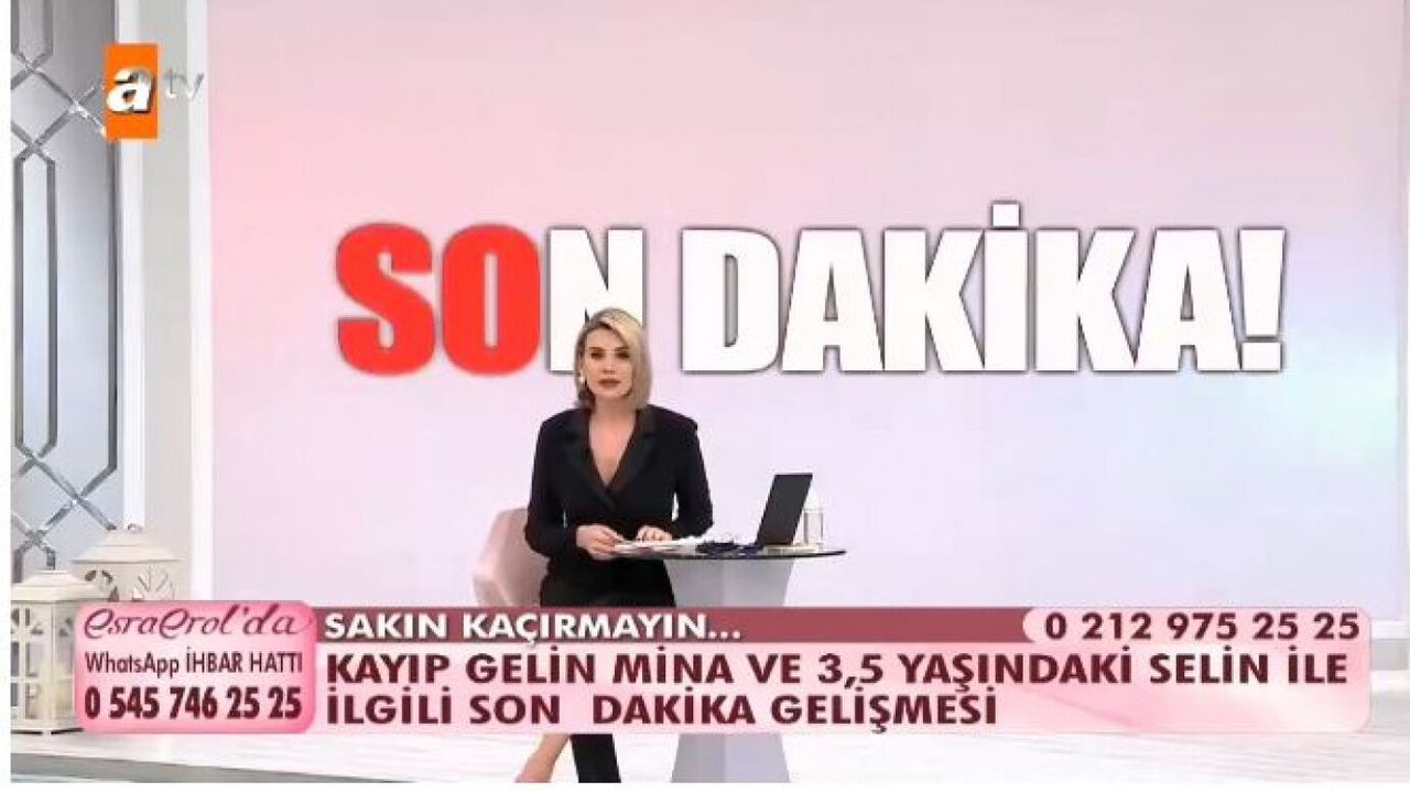 Esra Erol'daki olay şok etti! Program ihbar kabul edildi