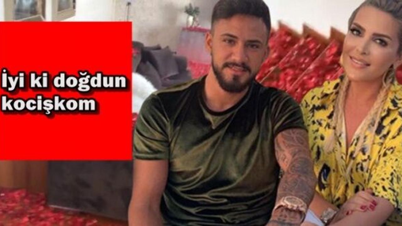 Selin Ciğerci kocişkosunun doğum gününü böyle kutladı!
