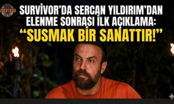 Survivor'da Sercan Yıldırım'dan Elenme Sonrası İlk Açıklama Susmak Bir Sanattır!