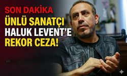 Ünlü Sanatçı Haluk Levent'e 70 Milyonluk Çek Cezası Kesildi