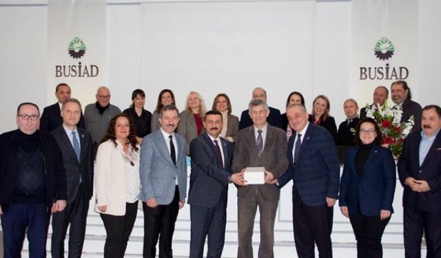 İYİ Parti Bursa’dan BUSİAD’a ziyaret