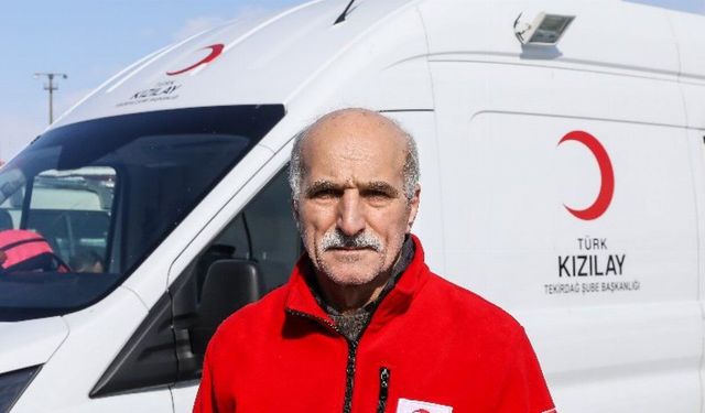 "Ömrüm oldukça Kızılay’a gönüllü olmaya devam edeceğim"