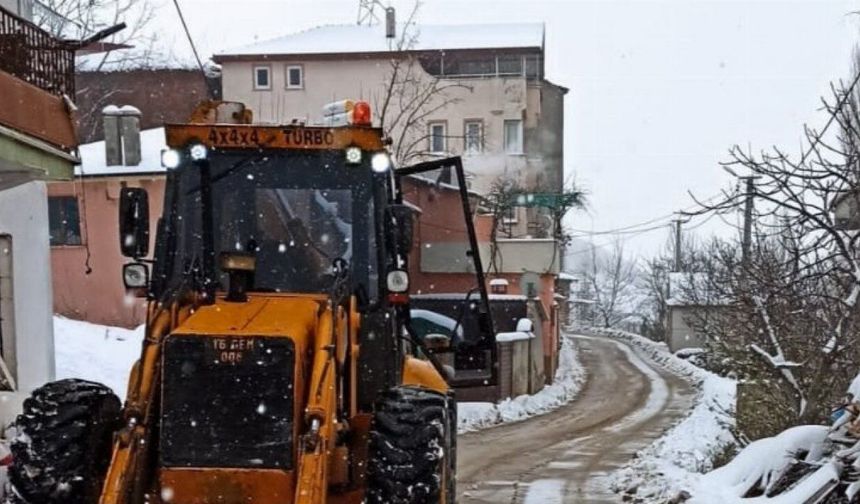 Bursa Gemlik Belediyesi sahada 